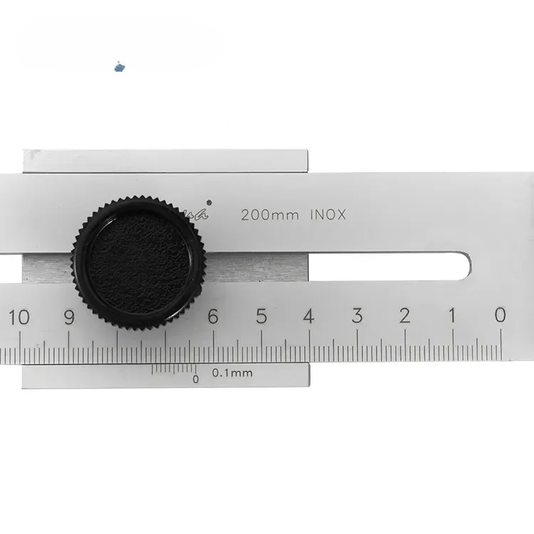 

l For Dasqua High Precision 0-200mm 0-250mm 0-300mm Parallel Ruler Marking Gauge Sliding Line Ruler Parallel Scribe Gauge Wood