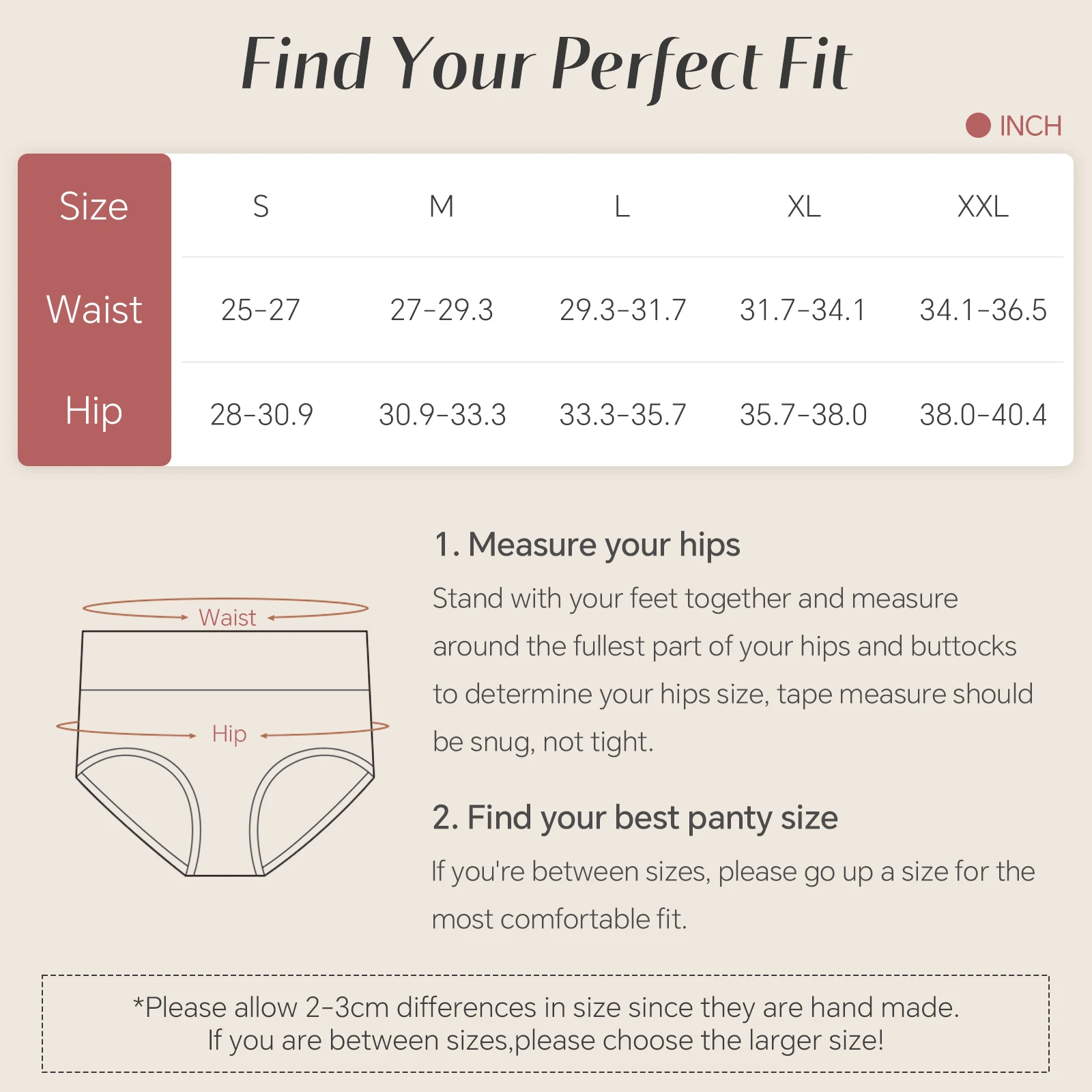 Leakproof Period Underwear for Women High Waisted Panties 3 Pack view 6