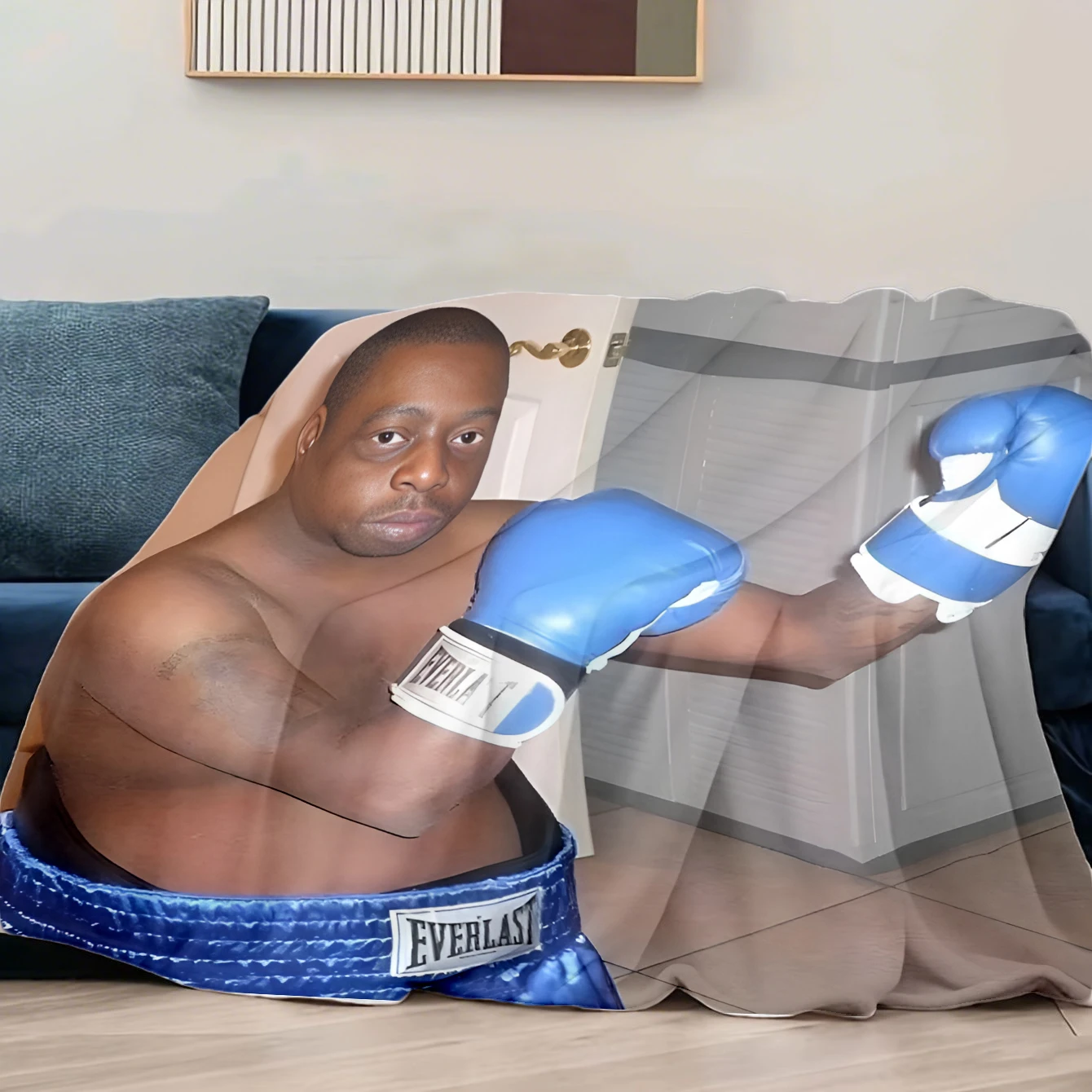 Boxing Green Lester Thin Blanket Blanket For Nap Time Sofa Bed Blanket As a gift for friends