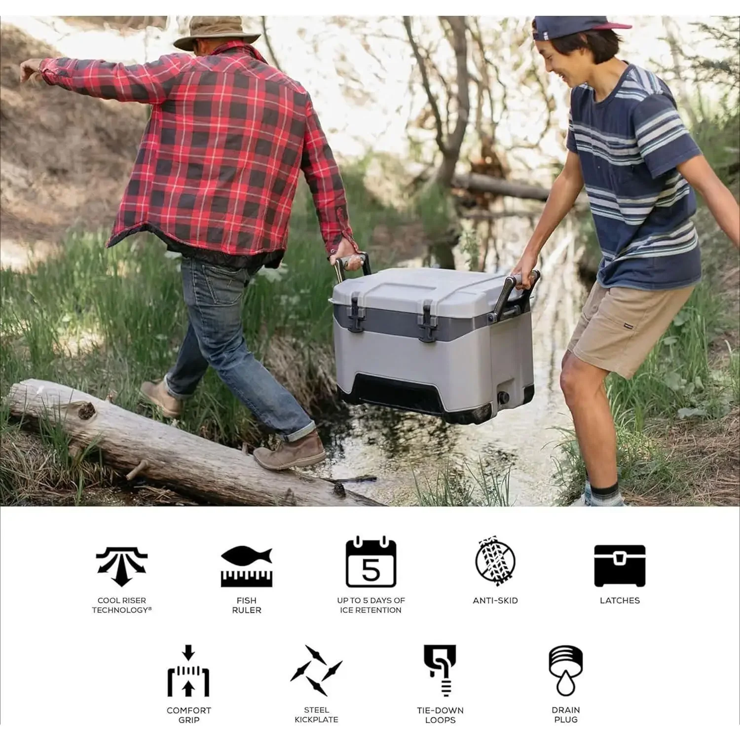 مبردات YC-Hard (25-72QT) مبرد محمول - تخييم - حفلة - عشاء - حفلة الباب الخلفي #6