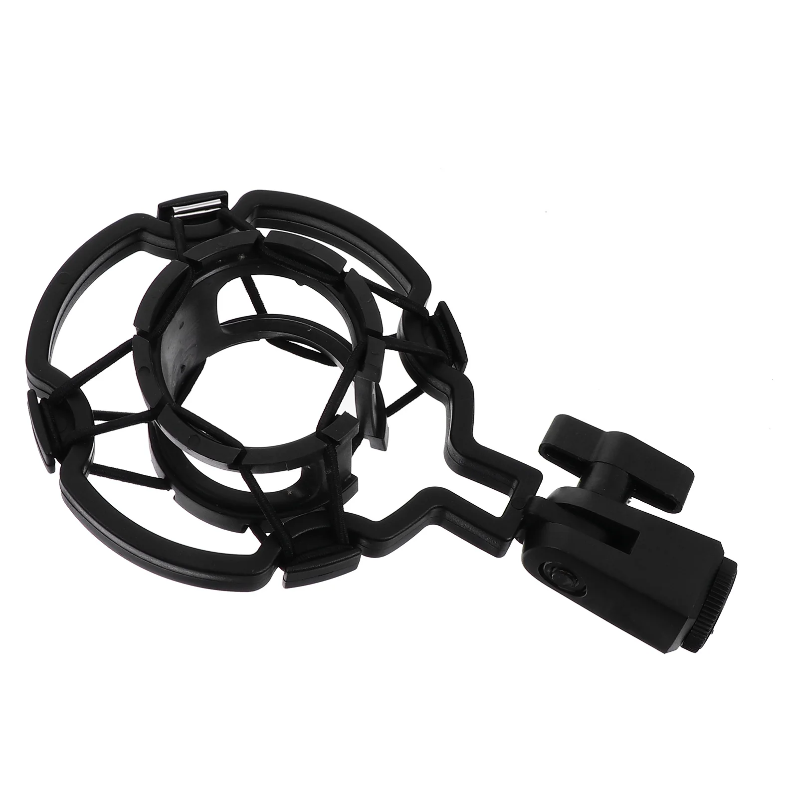 

Plastic Microphone Suspension Shockmount Universal Mount Mic Anti Vibration Holder Clip for Recording Broadcast Studio
