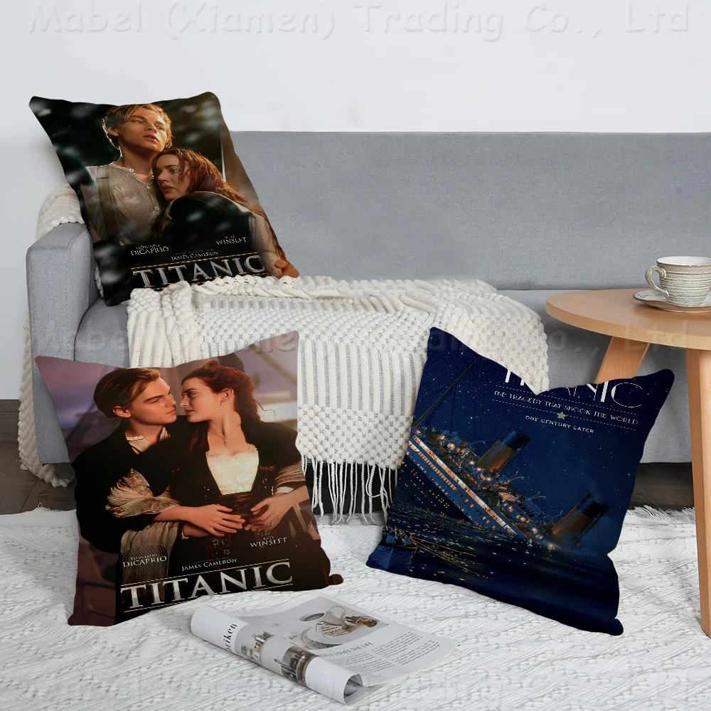 

Movie Titanic Personalized Pillow Cover Kids Bedroom Wild Party Decor Pillowcase Kid Birthday Shower Gift