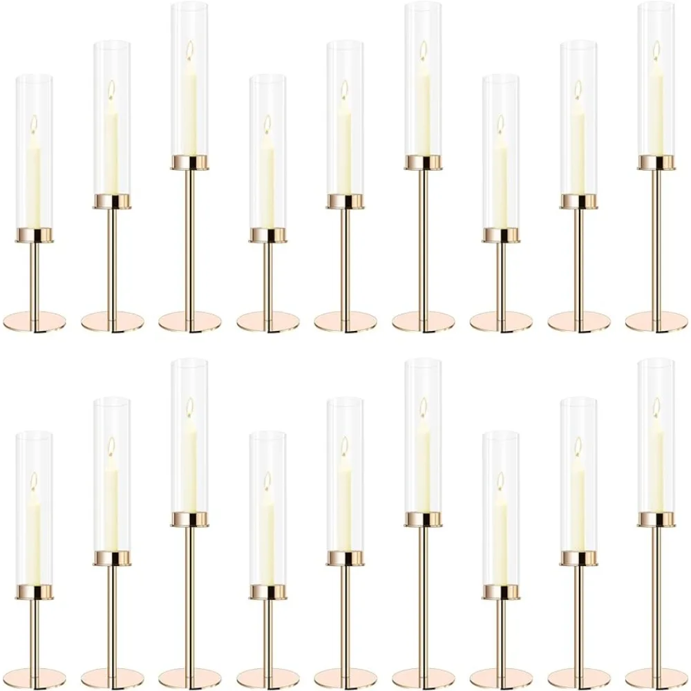 

Candlesticks for Candles and Holders Taper Candle Holder Set of 6 Coffee Tables Piloser Decorative Vase Wedding Decorations Home