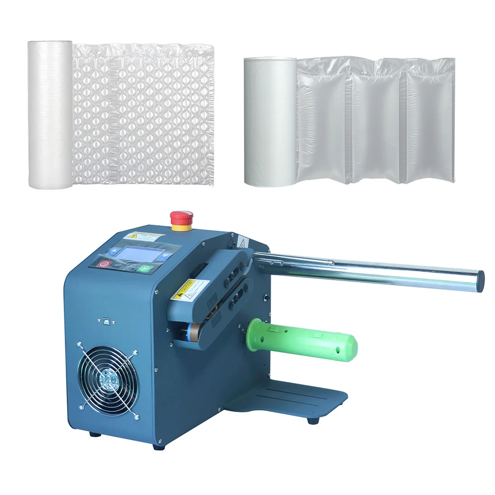 Air Bubble Sheet Making Machine  Plastic air Bag Bubble Packaging Machine Plastic air Cushion Bag Filling Packing Ma