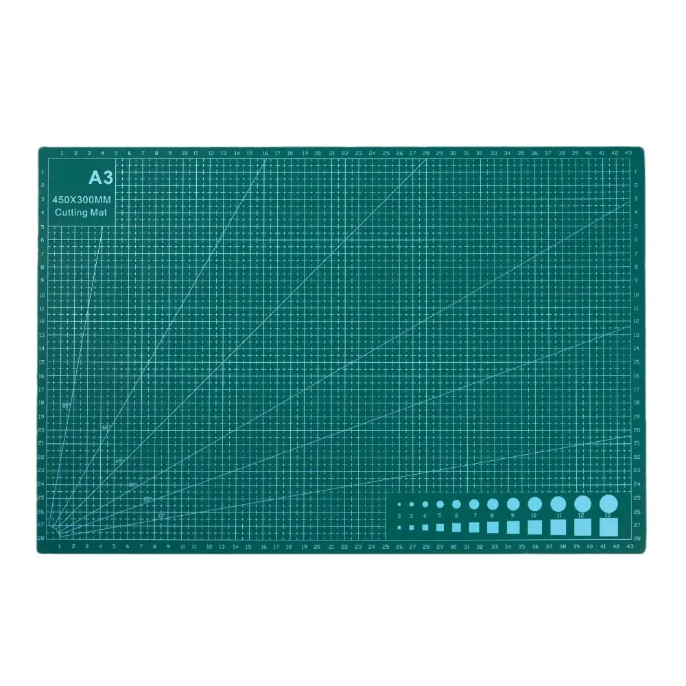 Portable PVC Cutting Pad A3-A4/A4-A5 Size Switching Waterproof Cutting Mat Foldable Workbench Pad Sewing Tool