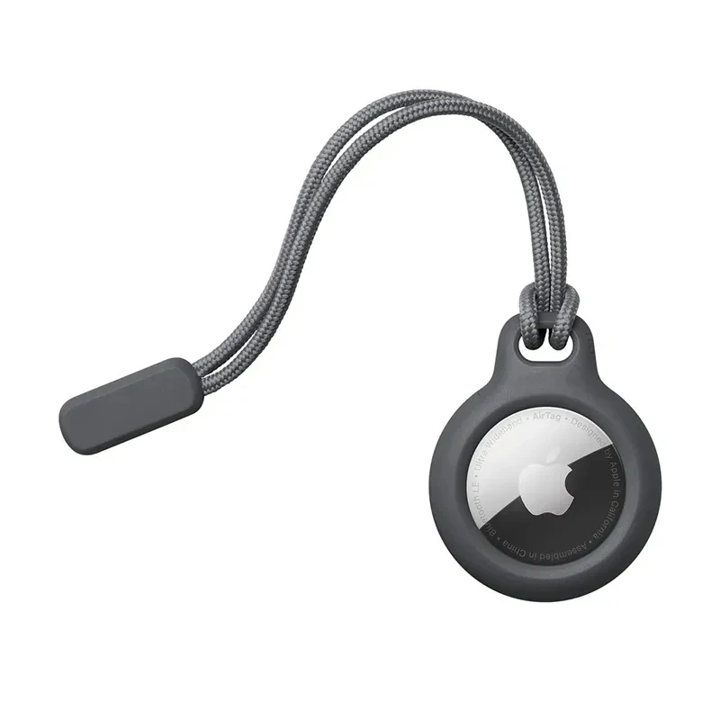 

For Airtags Tracking Device Cover Anti Loss Dog Tracker Locator Airtags Liquid Silicone Portable Keychain For Apple Air Tag Case