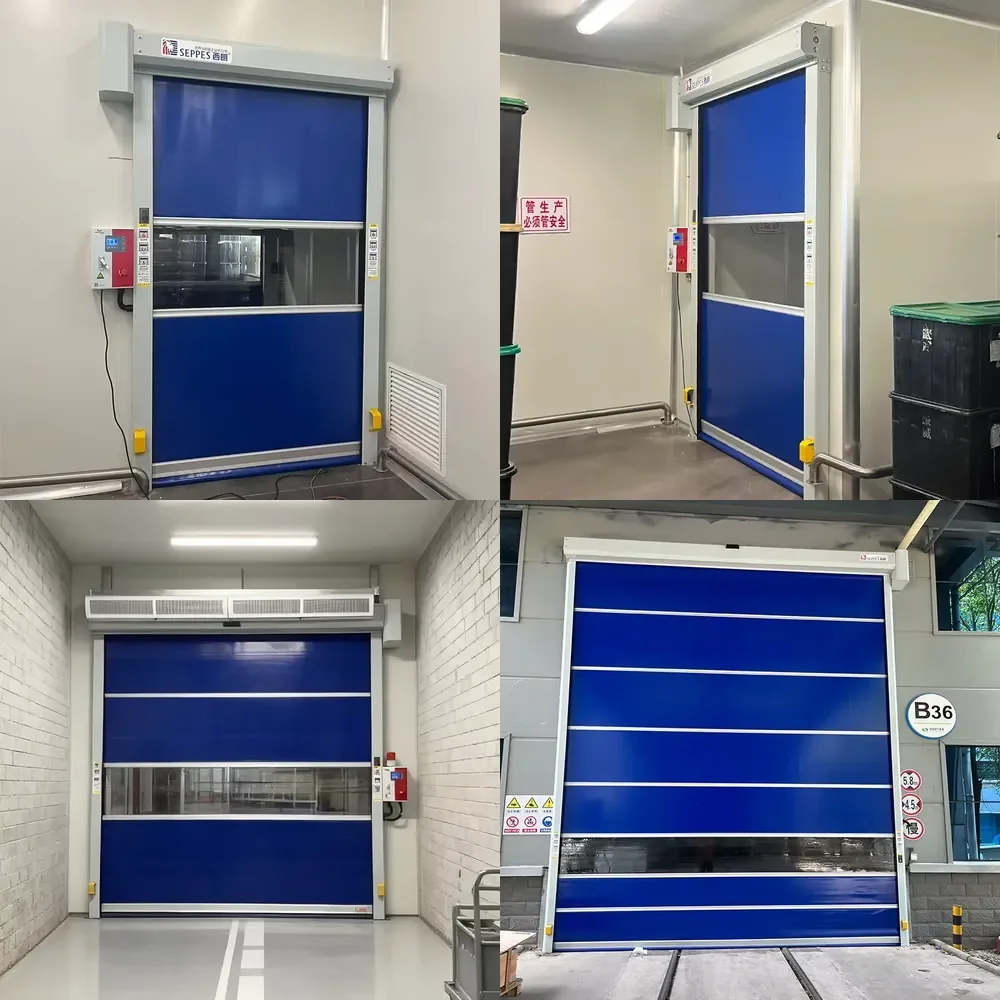2026 Warehouse Flexible Rapid Roller Doors Modern Design PVC High Speed Door Smart Industrial Fast Door with Servo Control