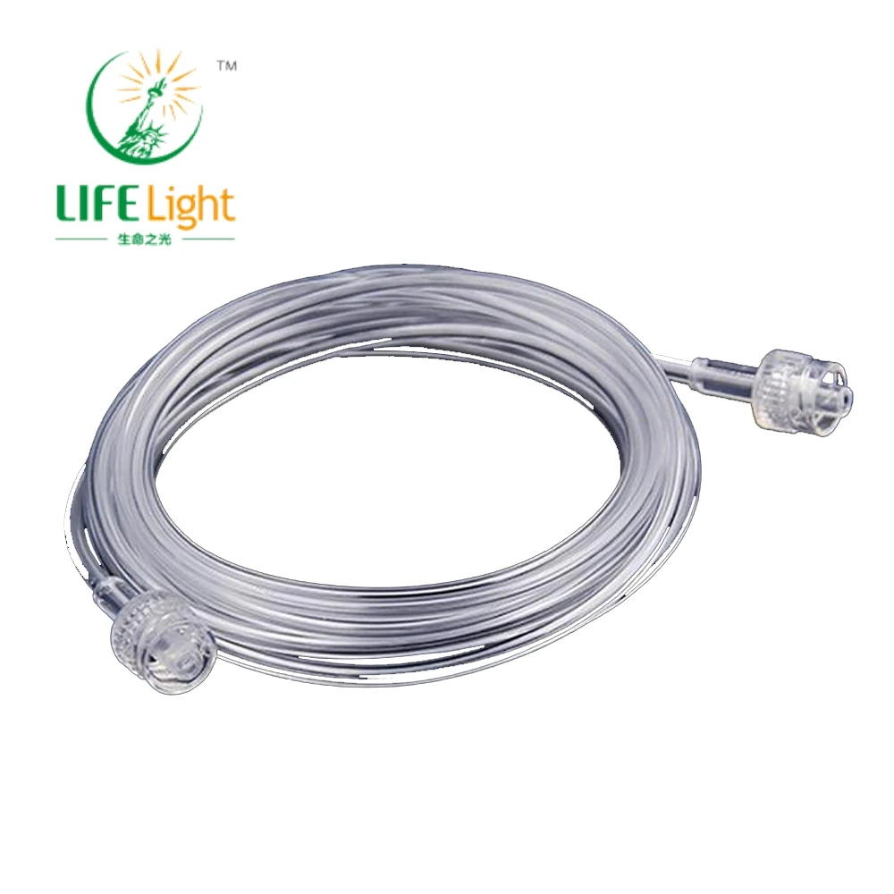 Disposable Medical PVC CO2 Sampling Tube, with Luer Male Connector, Carbon Dioxide CO2 Sampling Tube