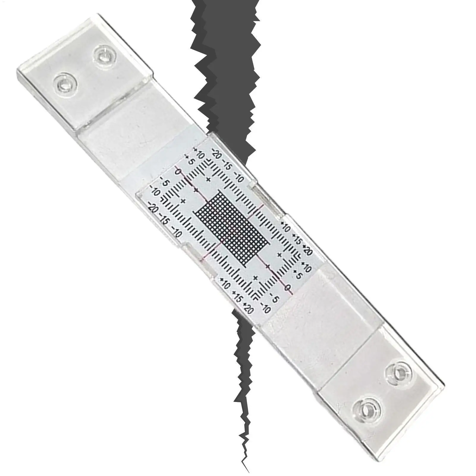 Crack Gauge Monitor Accurate Crack Monitoring Record Tool Crack Measuring Instrument For Reinforced Building Monitoring Wall