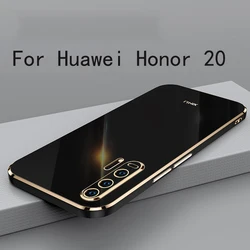 For Huawei Honor 20 Case Soft TPU Case For Huawei Honor 20 Anti-Fingerprint Camera Protection Cover