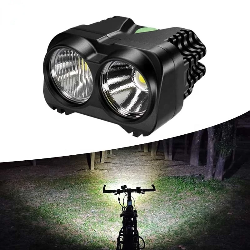 bright 5000 lumens aluminum high low beam CREE XHP50.2 led bike light bicycle front lamp MTB headlamp drop-proof