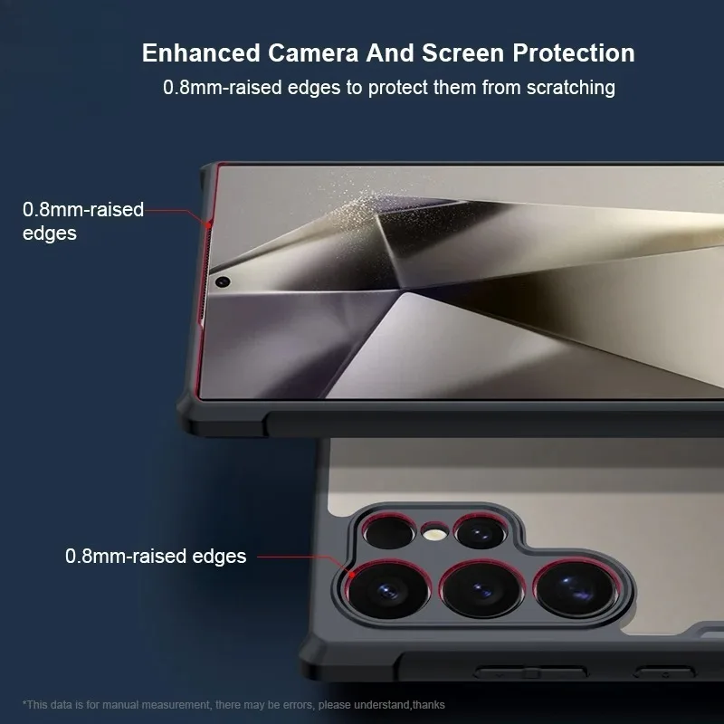 HD Trasparente Morbido Airbag Antiurto per Magsafe Custodia Magnetica per Samsung Galaxy S26 Pro S25 Edge S24 S23 FE Plus Ultra Cover