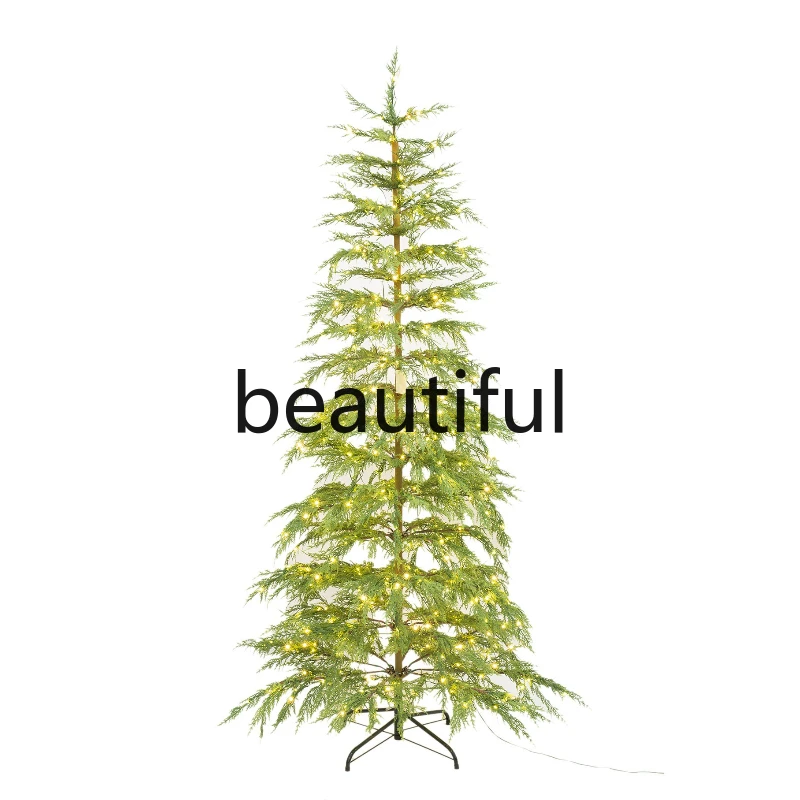 

Christmas tree, warm white leather lights, Christmas tree Christmas, decorative ornaments