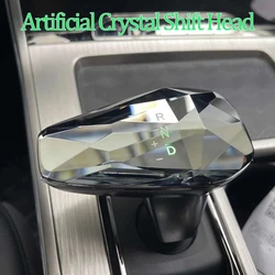 Crystal Gear Shift Knob Cover for Chery Tiggo 7 pro Tiggo 8 pro Tiggo 4 2021 2022 Gear Lever Handle Car Accessories Interior