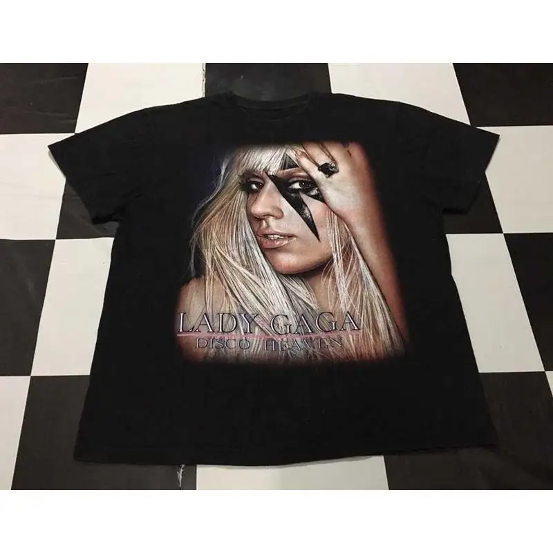 Vintage Lady Gaga Disco Heaven For Fan T shirt S to 5XL M444