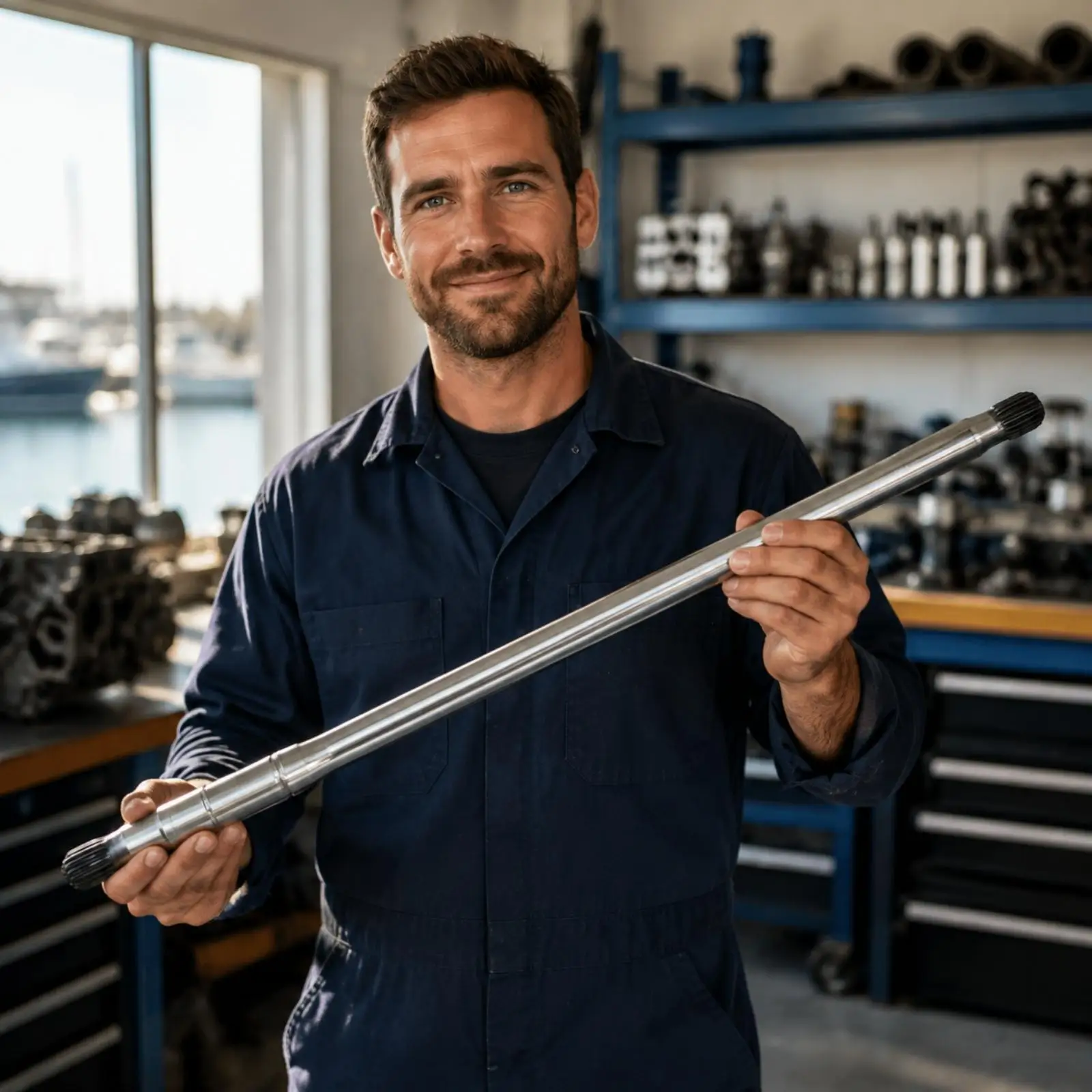 Splined Drive Shaft Ring for Boat Watercraft Drivetrain Rebuild Direct Replacement Component