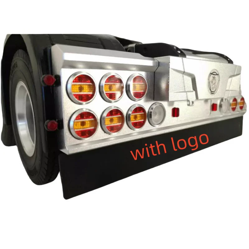 Rear Bumper Lamp LED Light Taillight for Tamiya 1/14 RC Truck Scania 770s 56323 56368 Tractor Trailer LESU Parts
