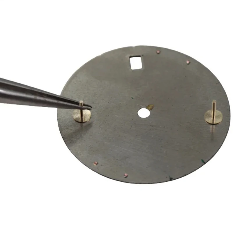 2/5/10/20PCS Dial Foot Watch Universal Dial Pin Diameter 0.6mm Copper Material Fixed Dial With Locating Pin Repair Parts