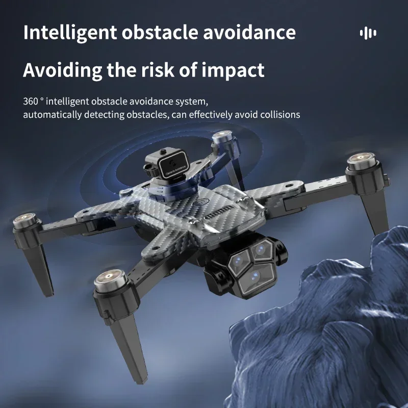 

S196/S196GPS Drone 6K Professionnel HD Dual Camera Drones Aerial Photography Obstacle Avoidance 7.4V Long Endurance Dron Toys