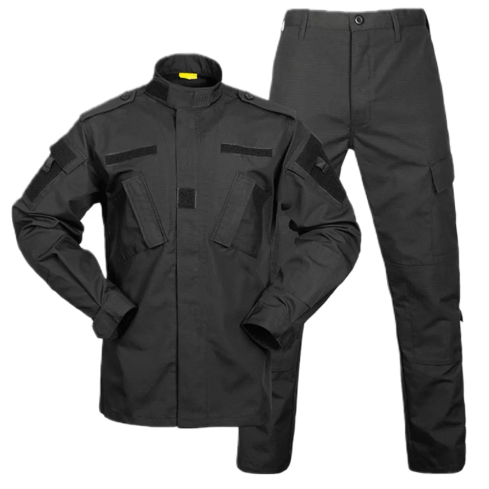 Unisex Outdoor Training Camouflage Uniform Wear Resistant Breathable Suit For Hiking Mountaineering Camping Gear