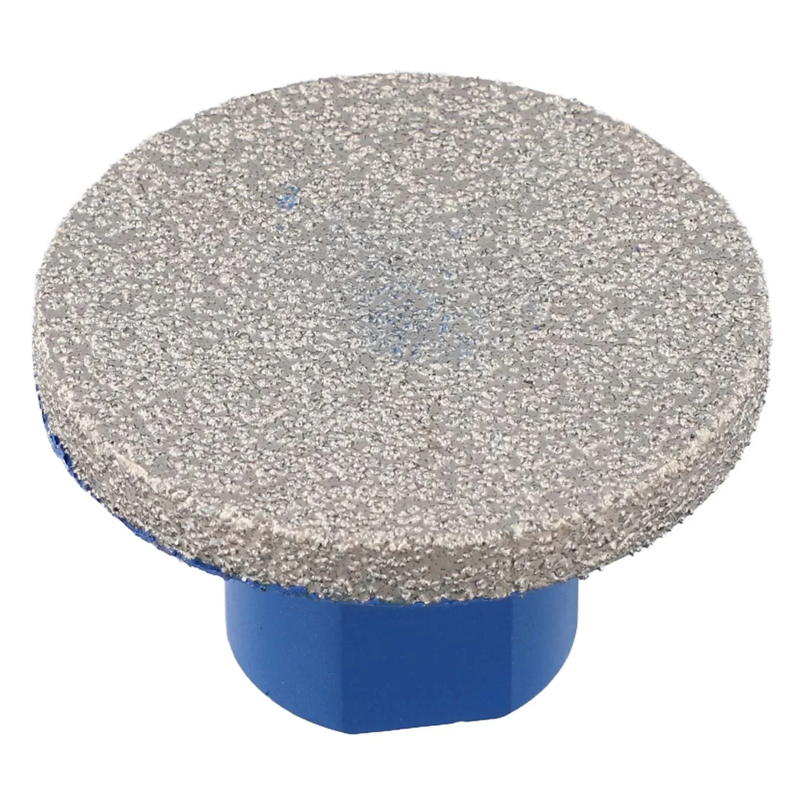 大理石および石材用フラット研削ヘッド-50mmろう付けディスク-グリット45-65-100--正確な研削とトリミングのために