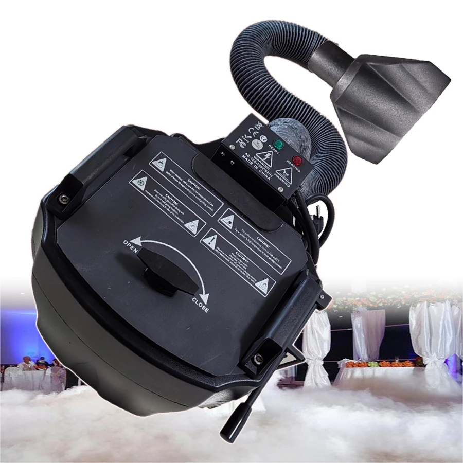 3500/6000W DMX Dry Ice Fog Machine Remote Low Lying Fog Machine Gound Smoke for Wedding Stage Performance DJ Equipment Party