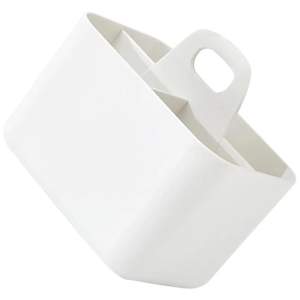 

Bathroom Storage Basket Portable Organizer with Handle Large Capacity Plastic Storage Basket for Home Kitchen Laundry Bathroom