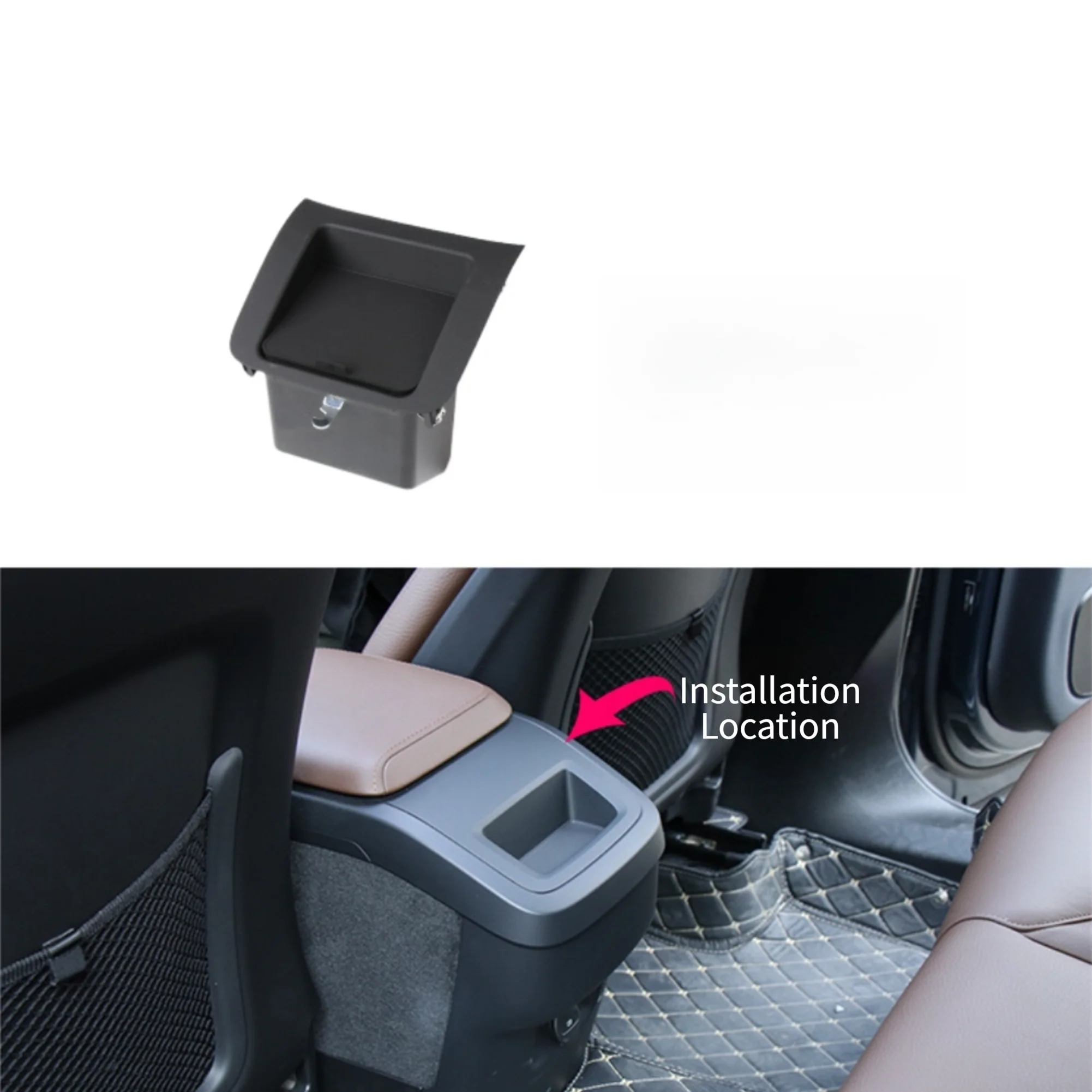 Rear Storage Box Assembly Compatible with For Volvo For XC60 For XC90 For V90 For S90 OEM Part Number 31389183