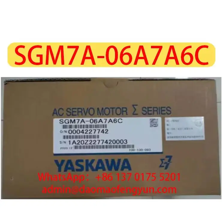 SGM7A-06A7A6C Brand New Servo Motor Original Genuine Fast shipping，SGM7A 06A7A6C
