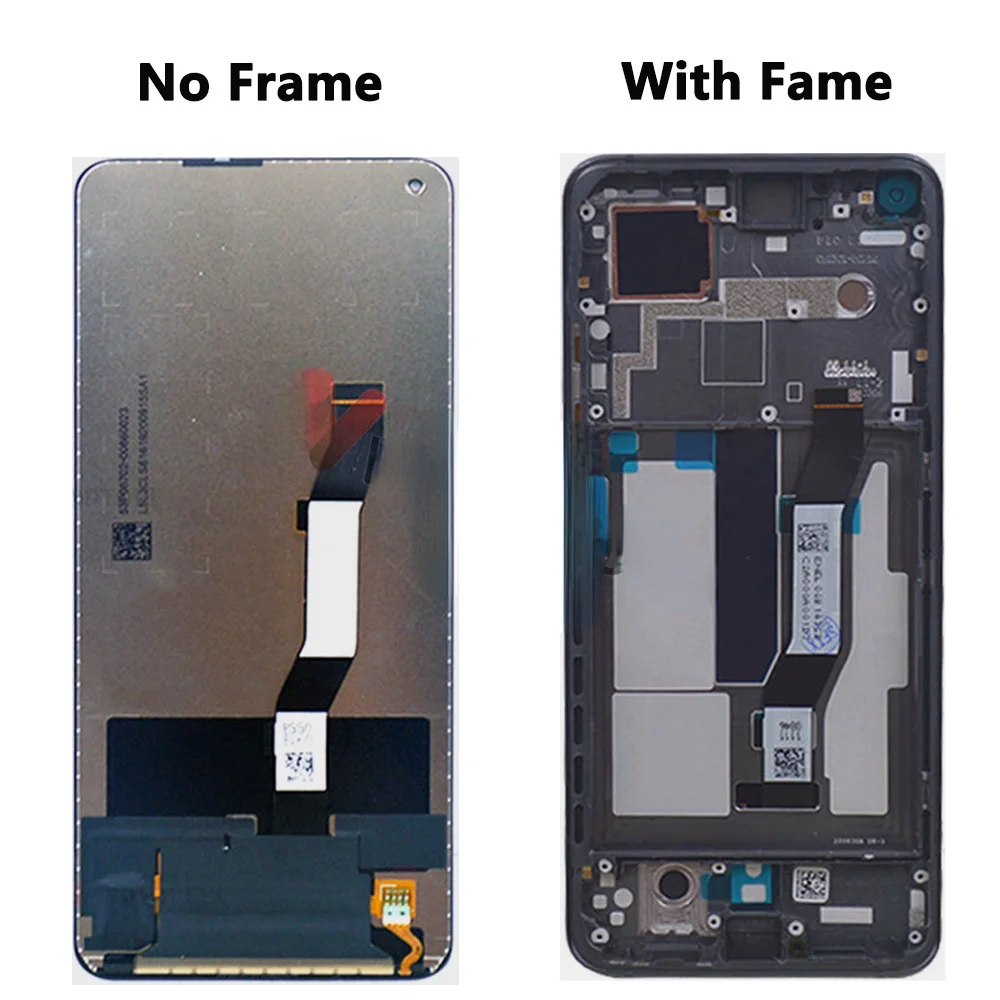 【DIY-With Frame】Top Quality for Xiaomi Mi 10T Pro / Redmi K30s LCD Display Touch Screen Replacement Assembly Original Material