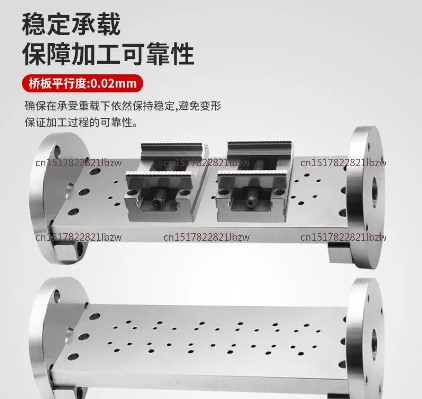 Four-axis Integrated Casting Unilateral Bridge Plate L Block 170-200 Can Be Matched with Five-axis Zero-point Self-centering