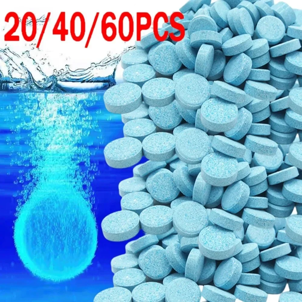 Car Effervescent Tablets Mixed Solid Cleaner Windscreen Tools Wiper Washing Home Toilet Window Concentrated Tablets Auto Cleaner