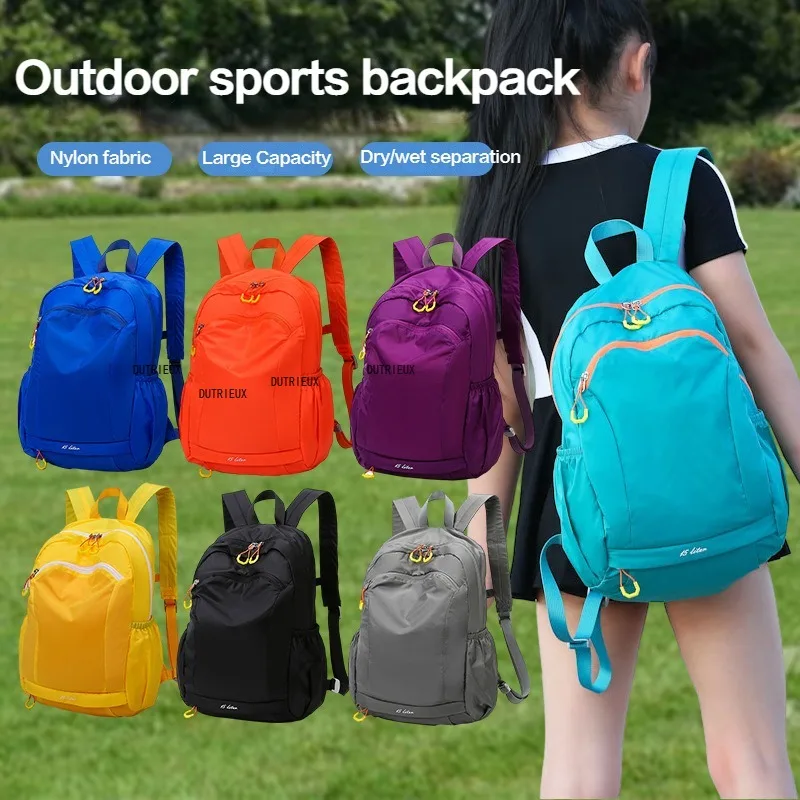 

Outdoor Sports Backpack Wet/Dry Seperation Large Capacity Fitness Hydration Backpack Parent-child Pack Waterproof Swimming Bag