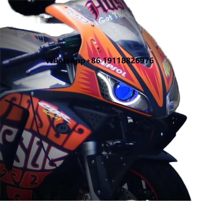 

Hondaa CBR1000RR 2004-2007 LED Optical Fiber Headlight Assembly New Condition 6000k Color Temperature Directly China Motorcycles