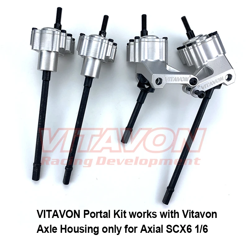 VITAVON Portal Kit works with Vitavon axle housing only for Axial SCX6 1/6