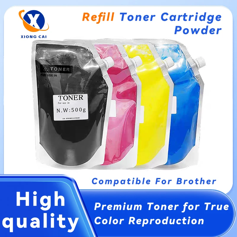 500g/pcs Refill Toner Cartridge Powder for Brother MFC-L3710CW L3750CDW MFC-9130CW 9140CDN 9330CDW 9340CDW MFC-L3770CDW