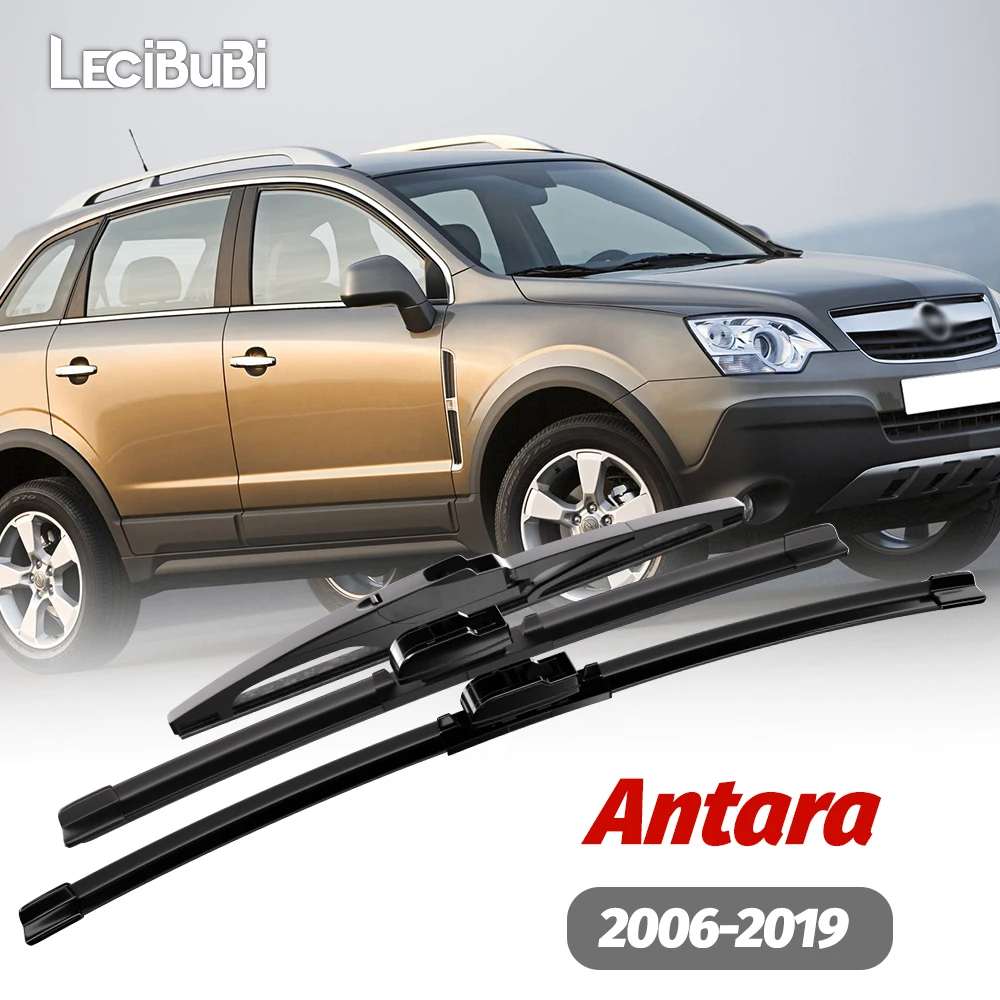 

1set Front & Rear Windshield Wiper Blades Windscreen Wipers For Opel Antara 2006-2019 2007 2008 2009 2010 2011 2012 Accessories