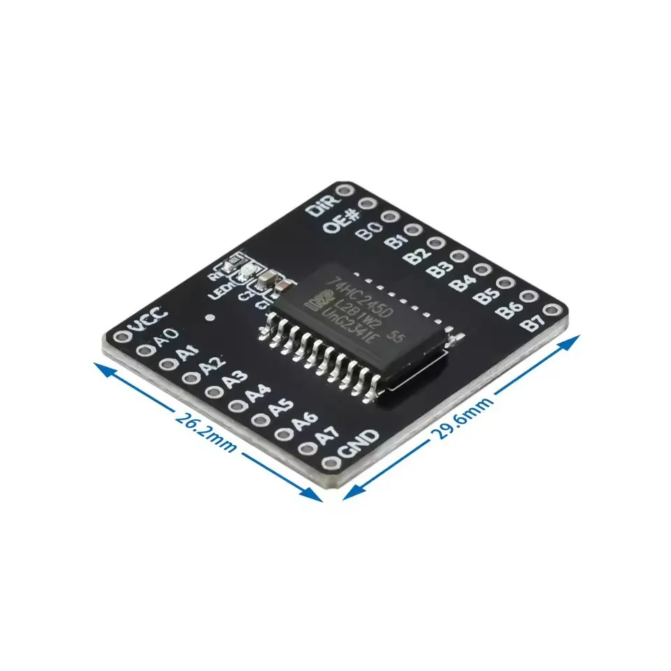1/5/10/30/50/100Pcs 74HC245D Module 8 Bit Octal Bus Transceiver 3‑State Output Logic Chip Development Verification Board