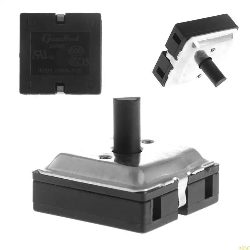 A0NC 4 위치 로터리 스위치 끄기/팬 히터 1pc 용 저/중간/높음