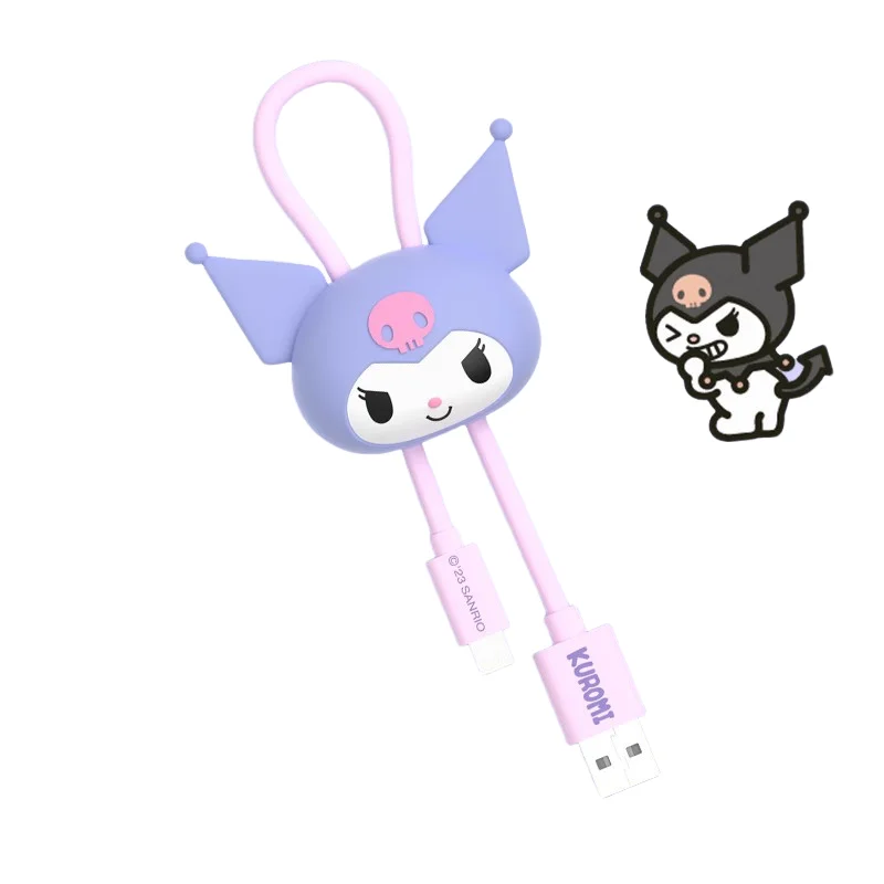 Sanrio Cinnamoroll Type C Fast Charging Cable Kuromi USB Cord Pochacco Lightning Cartoon For Huawei Apple Xiaomi Data Line Gift