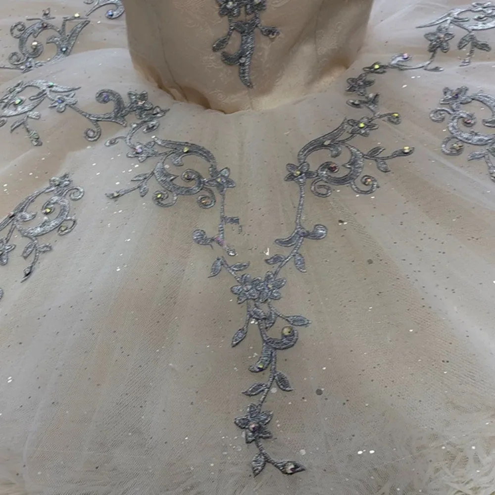 Crianças roupas de fadas elegante mostrar ballet tutu vestido meninas dança wear trajes palco princesa festa crianças roupas desempenho