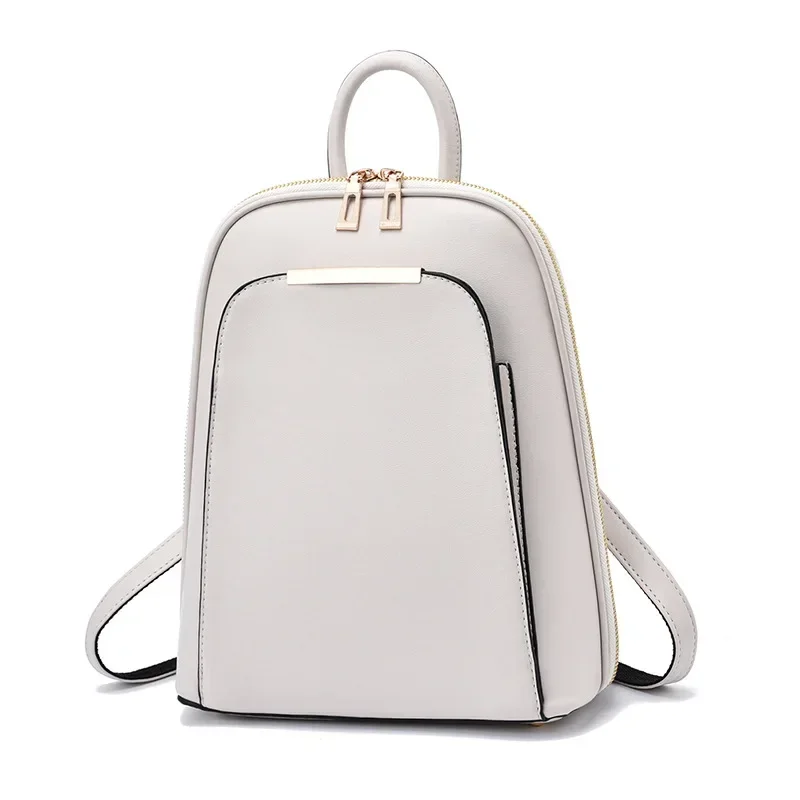 Fashion Women Designer Backpack Girls School Backpack Schoolbag New Luxury Women Backpack Delicate Leather Shoulder Bag