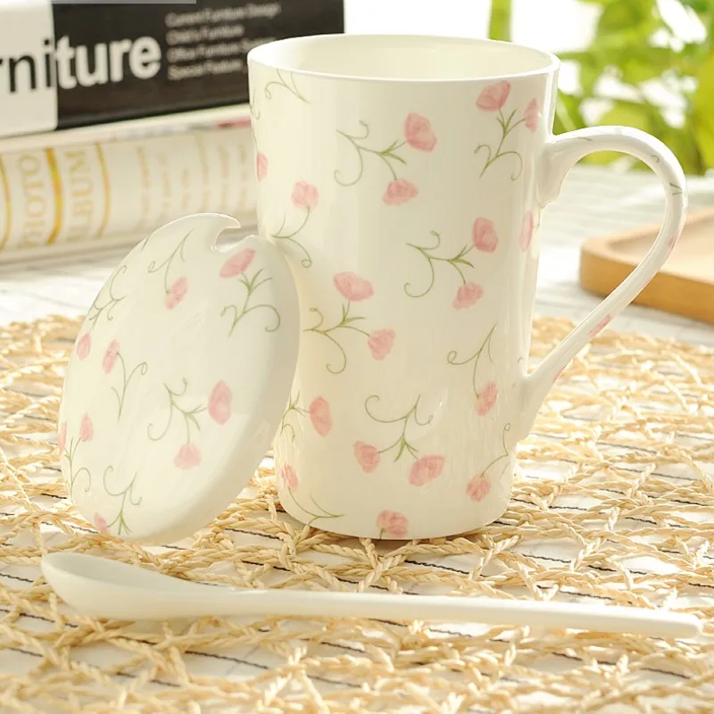 

500ML. fine bone china coffe thermo cup, fashion designed, white porcelain cup, ceramic zakka moscow mule mugs, espresso cups