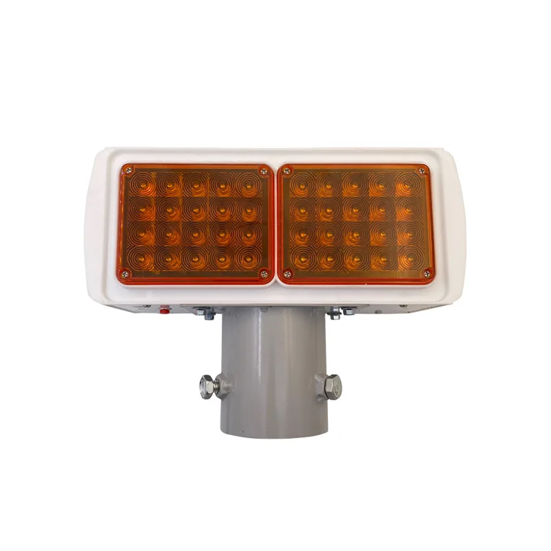 تعمل بالطاقة الشمسية بقيادة ضوء إحترافي مقاوم للماء منارة LED تحذير ضوء مصباح سلامة البناء الأحمر والأزرق ضوء وماض