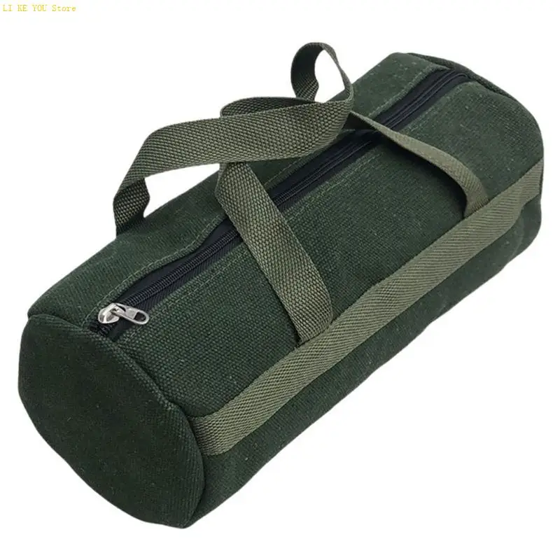 W3JE Heavy Duty Canvas Tool Bag Tool Tool Tool Tool Tool Tool สำหรับช่างไฟฟ้า Handymen