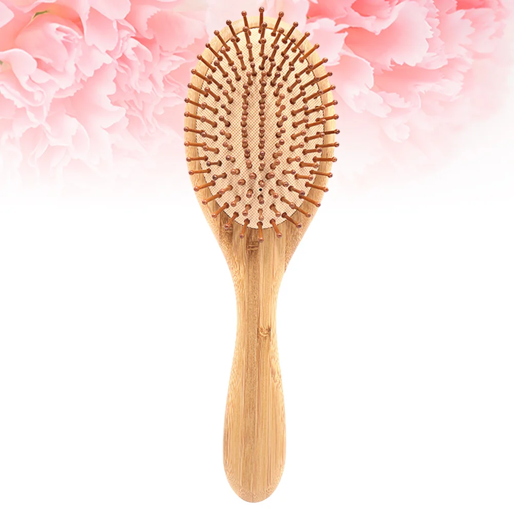 

Anti-Static Massage Comb Hairdressing Comb Scalp Stimulating Hair Care Accessory Durable Round Shape Oil Balance Circulation