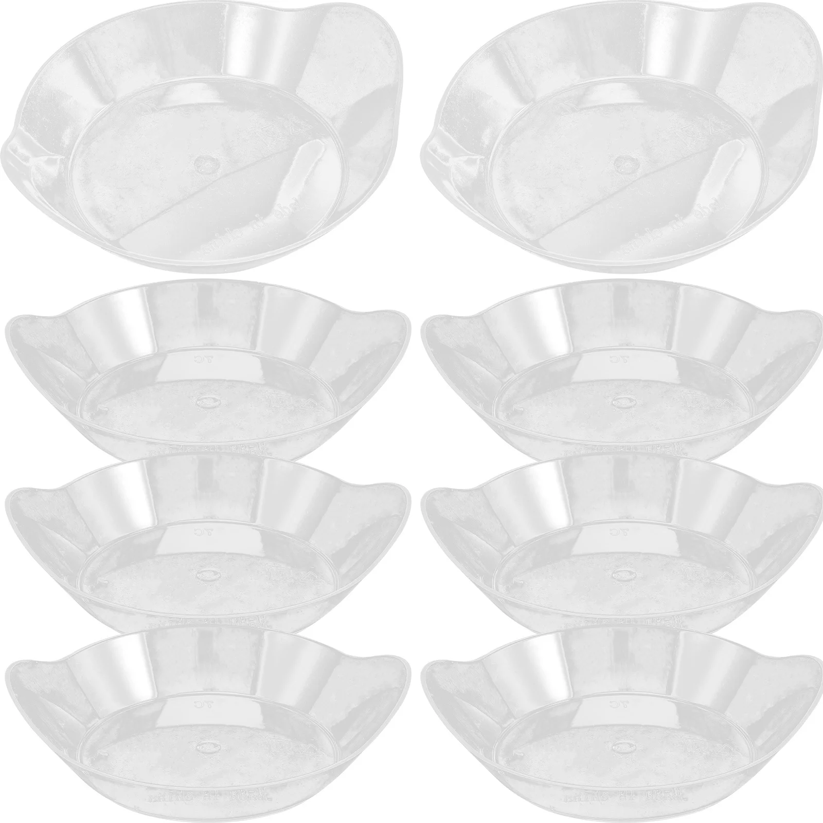 

50Pcs Plastic Dessert Holder Disposable Cake Storage Cup Food Safe Round Mousse Cup for Parties Cake Taste Bowl