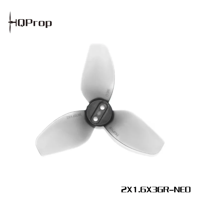 12pais HQProp 2X1.6X3 Propeller for RC Drone FPV DJI Neo 12CW+12CCW Poly Carbonate 1.5MM Shaft