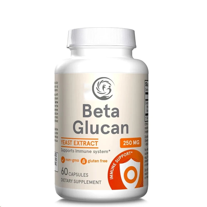 

250 milligrams of β - glucan - β - glucan from yeast extract - immune support dietary supplement - high-purity extract