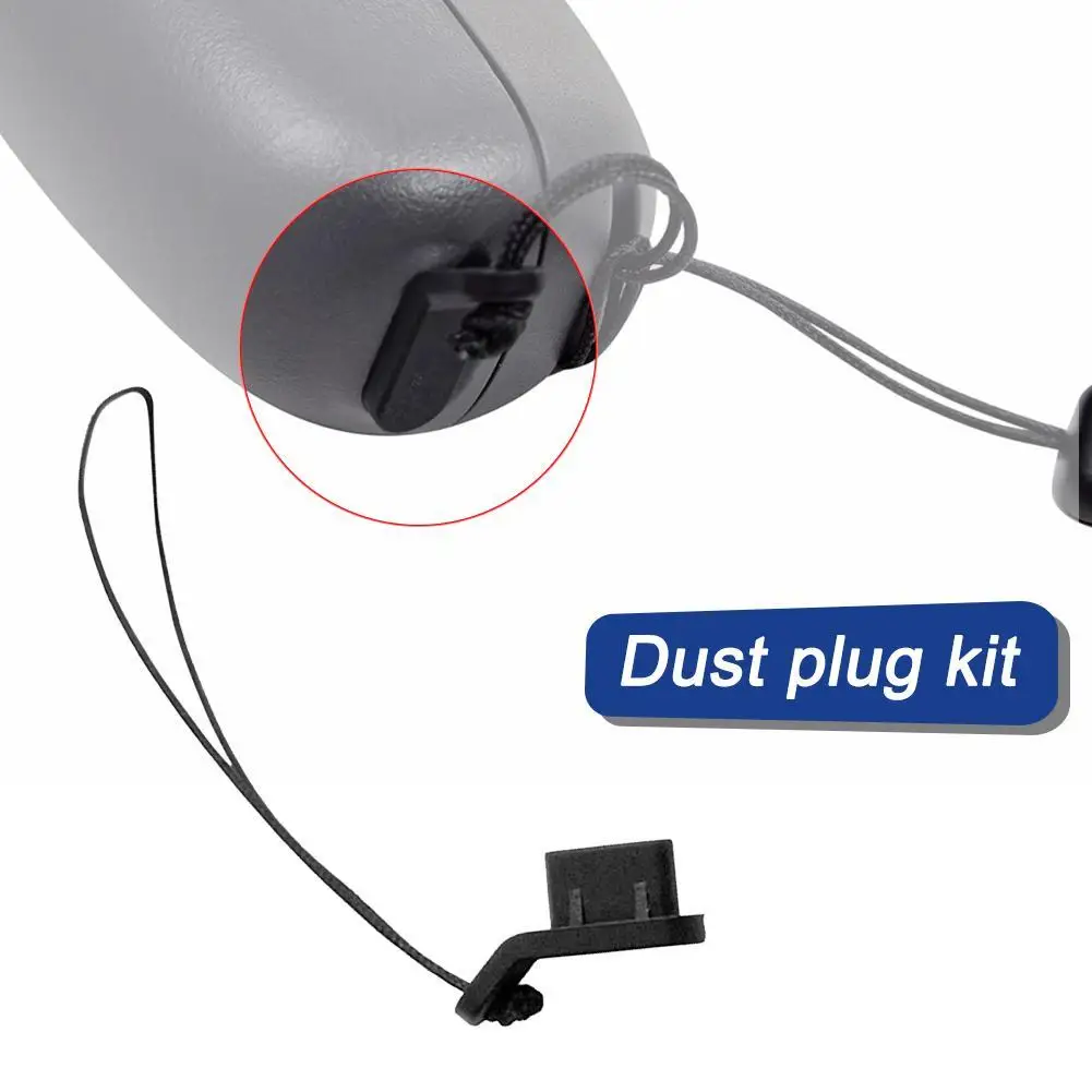 Télécommande Joystick 3 pour Dji Avata2 Traverse, bouchon anti-poussière, coque de protection noire, étanche à l'humidité et anti-âge